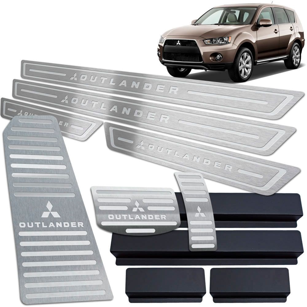 Soleira Pedaleira Descanso Outlander 2008 A 2013 Automático