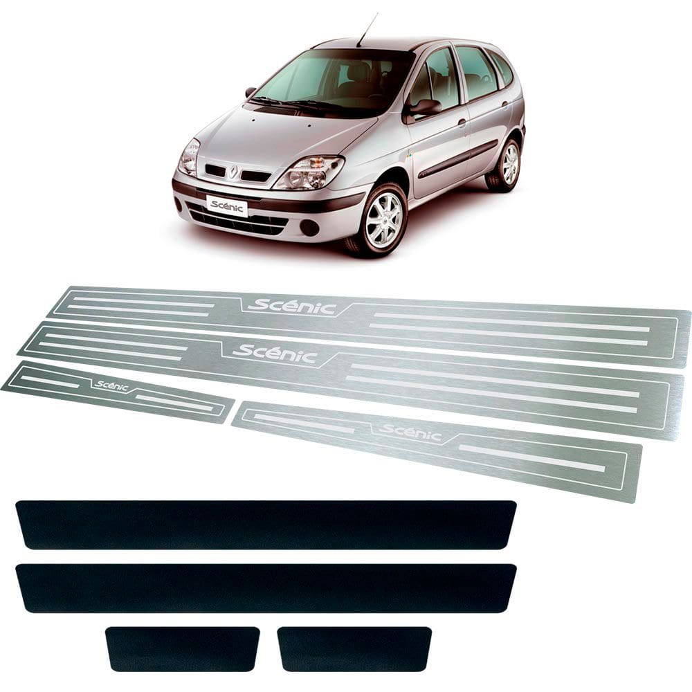 Soleira + Vinil Renault Scenic 1994 Até 2011