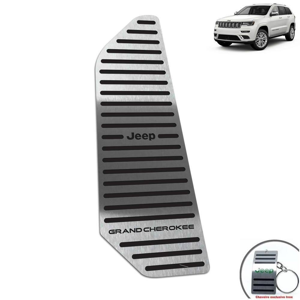 Descanso de Pé Inox Jeep Grand Cherokee 2013 a 2018 Preto