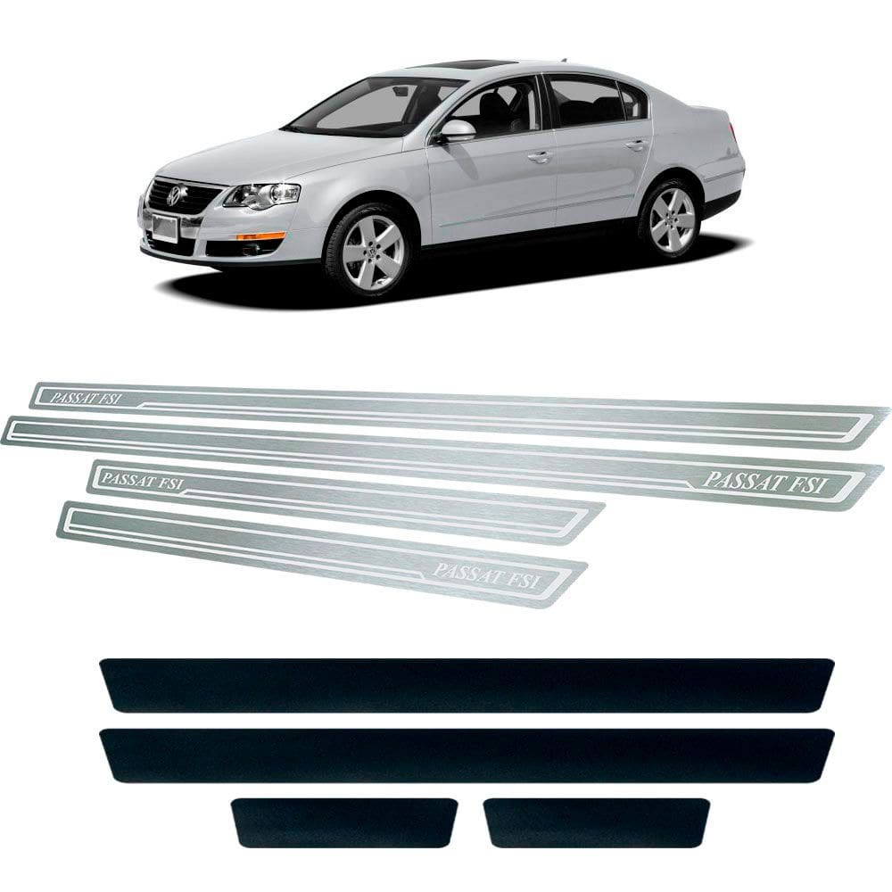 Soleira + Vinil Volkswagen Passat Fsi 2004 Até 2010