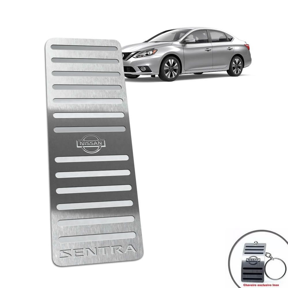 Descanso de Pé Nissan Sentra 2017 A 2020 Prata