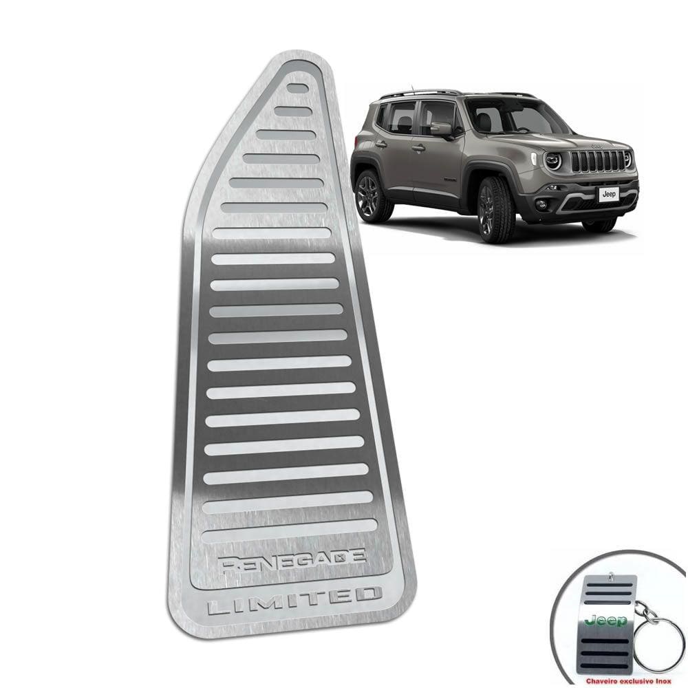 Descanso de Pé Jeep Renegade Limited Prata