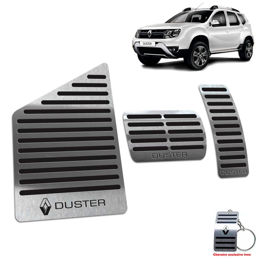 Pedaleira Com Descanso Duster 2011/2020 Automático Preto