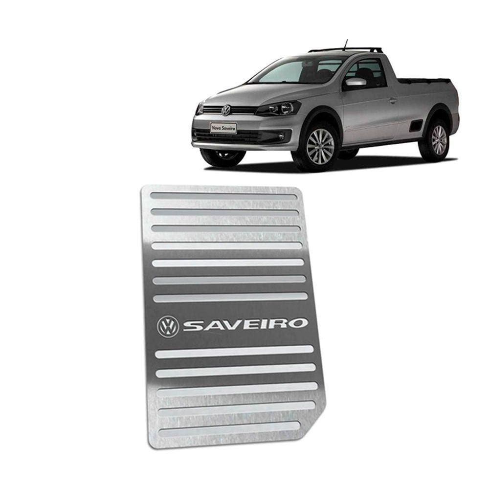 Descanso De Pé Volkswagen Saveiro G6 Aço Inox