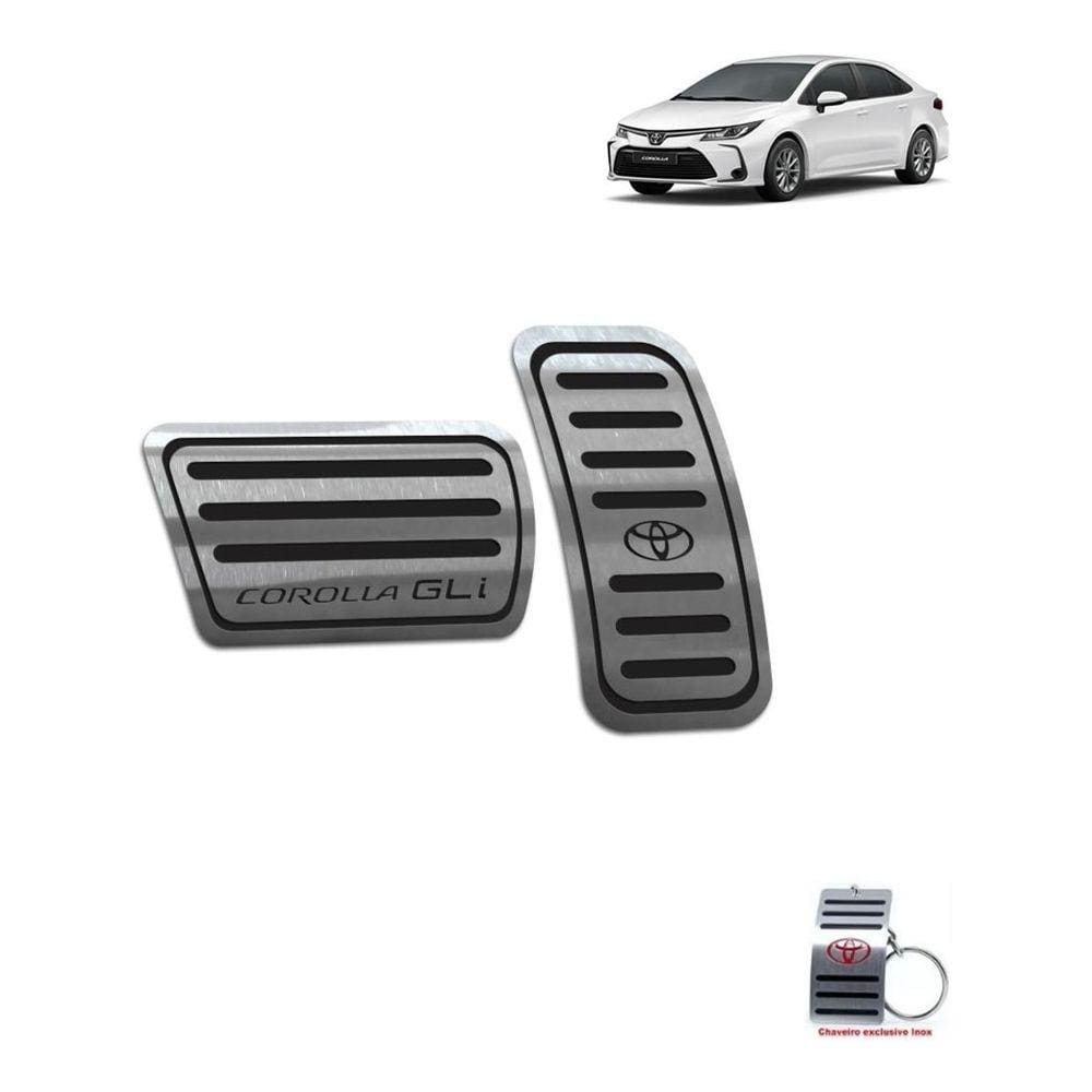 Pedaleira Automático Toyota Corolla Gli 2020 Preto