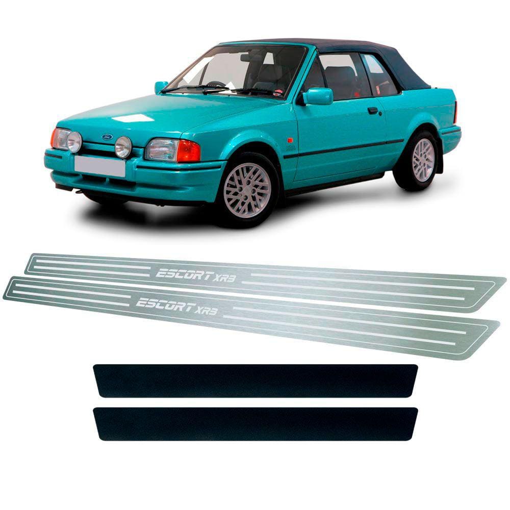 Soleira + Vinil Ford Escort Xr3 1985 Até 1996