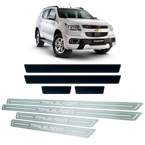 Soleira + Vinil Chevrolet Trailblazer 2013 Até 2019