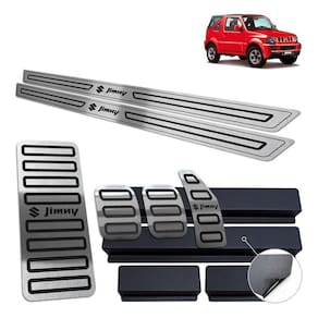 Soleira Pedaleria Descanso Jimny Todos Os Modelos Preto BR