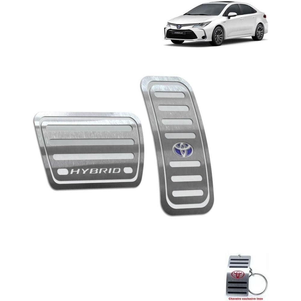 Pedaleira Automático Toyota Corolla Hybrid 2020 Prata