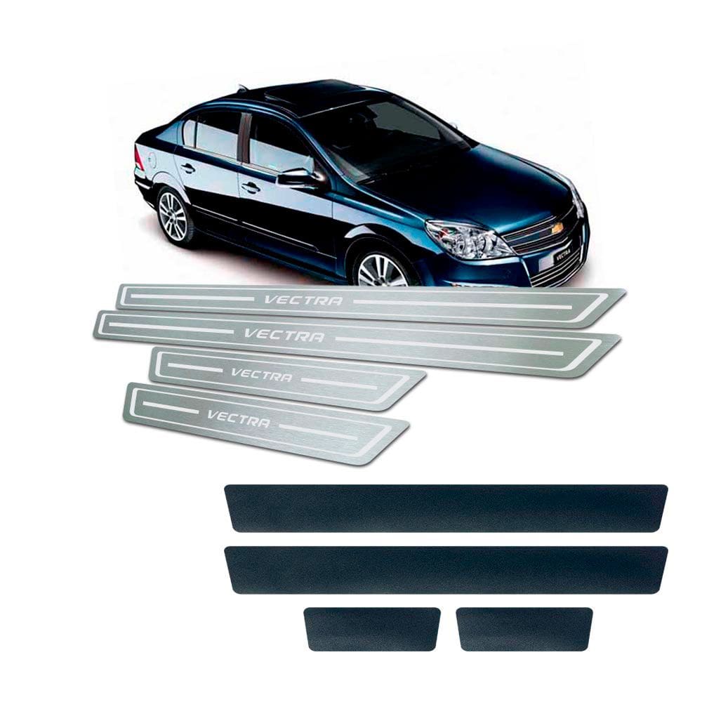 Soleira + Vinil Chevrolet Vectra 2006 Até 2011