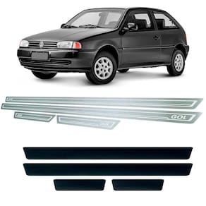 Soleira + Vinil Volkswagen Gol G2 1995 Até 1999