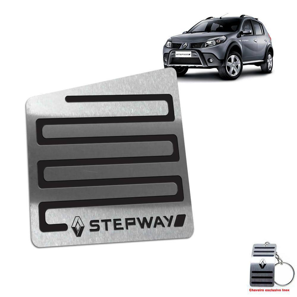 Descanso de Pé Sandero Stepway 2008/2013 Preto