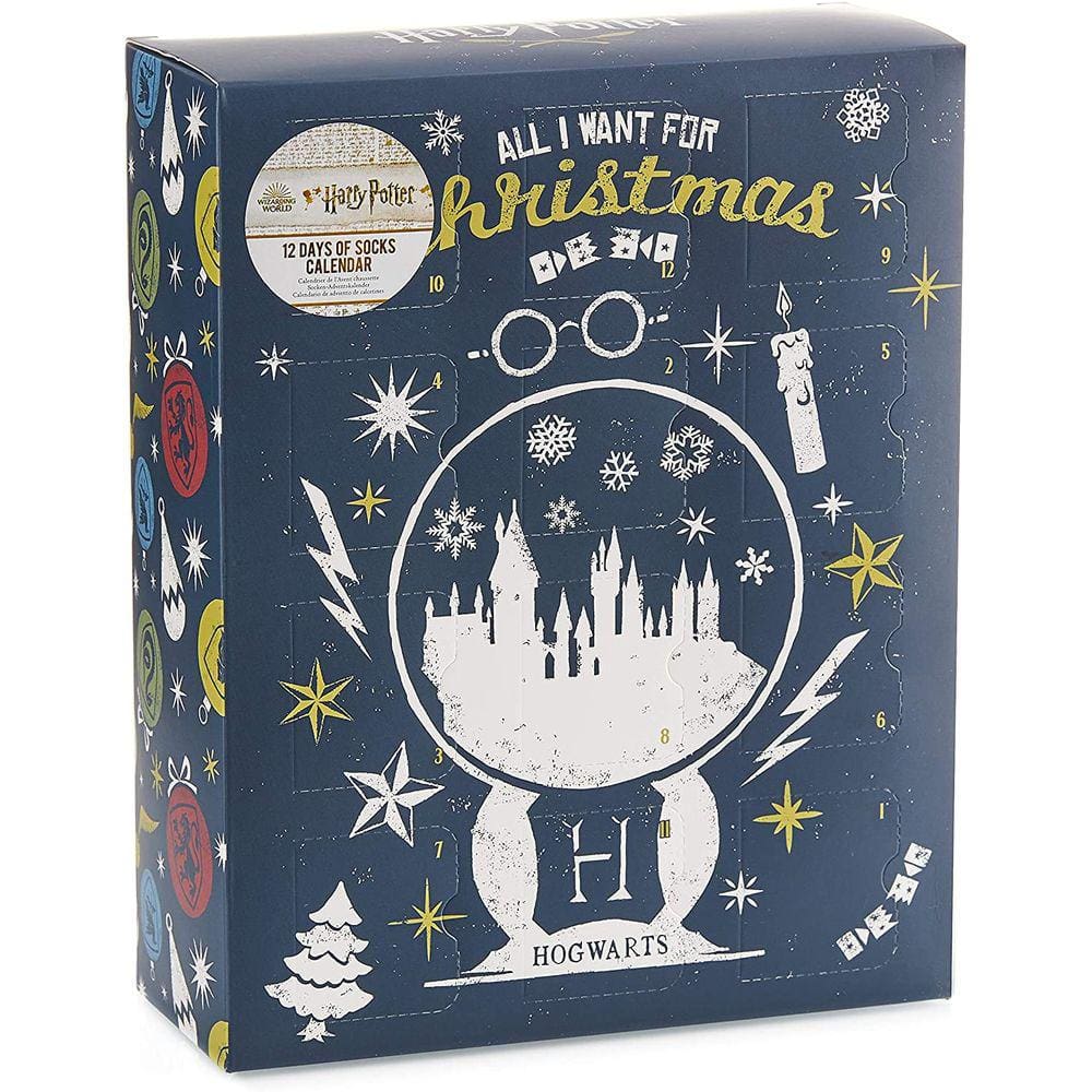 Calendário do Advento do Advento de Meias de Harry Potter - Mercadoria oficialmente licenciada