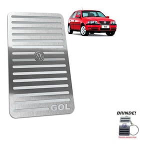Descanso de Pé Volkswagen Gol G3 1999 a 2005 Prata