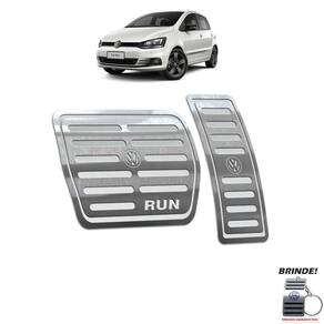 Pedaleiras Automático Em Aço Inox Fox Run 2016 a 2017 Prata