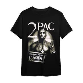 Camiseta Tupac II Adulto Plus G1 G2 G3 Masculina E Feminina (Unissex) 100% Algodão Tamanho Camisa Blusa