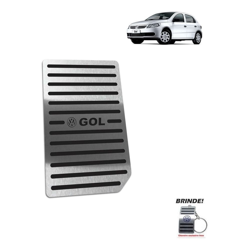Descanso De Pé Volkswagen Gol G5 2008 Até 2012 Preto