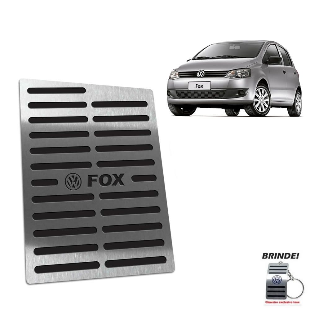 Descanso De Pé Em Aço Inox Fox 2004 A 2013 Preto