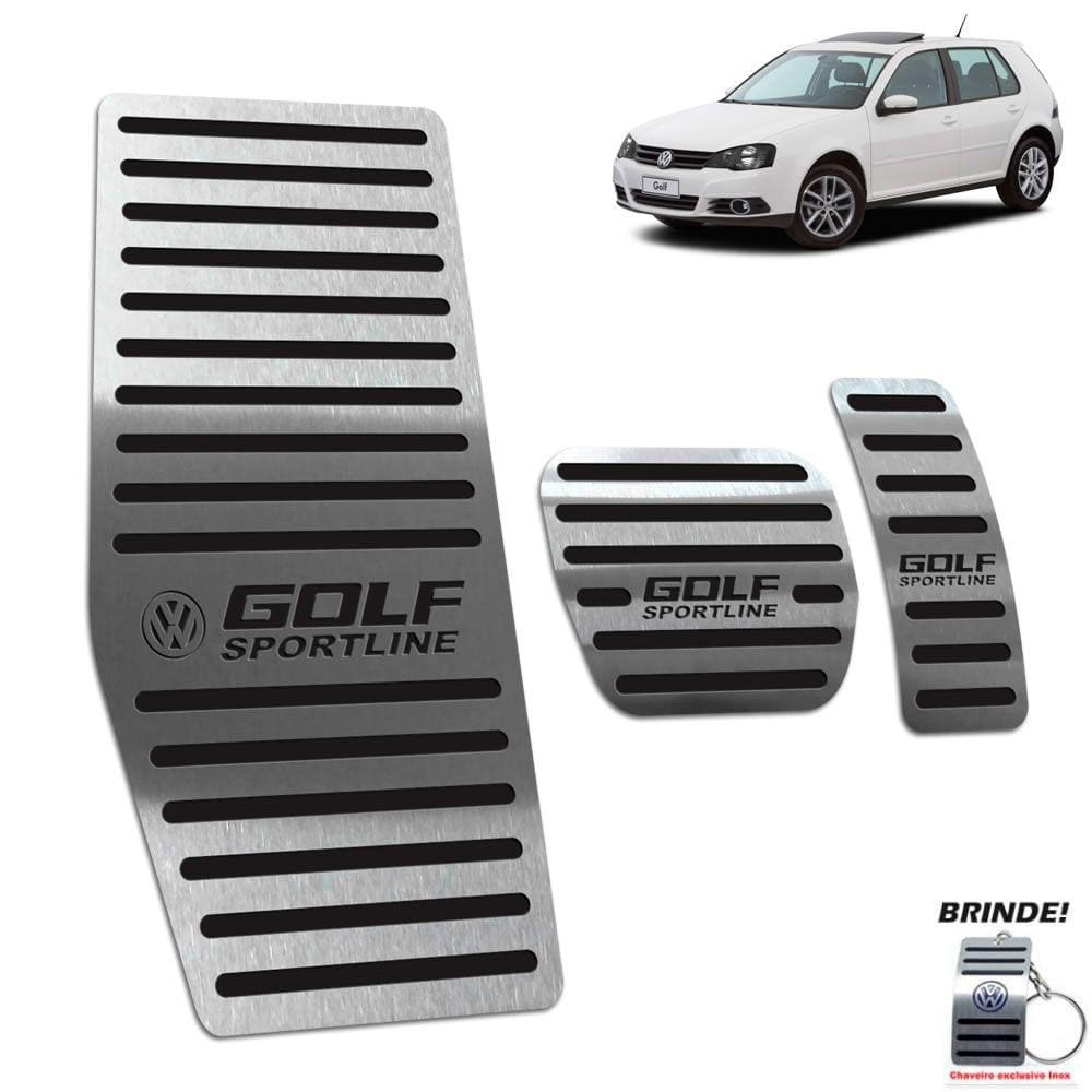 Descanso Pedaleira Automático Golf Sportline Até 2014 Preto