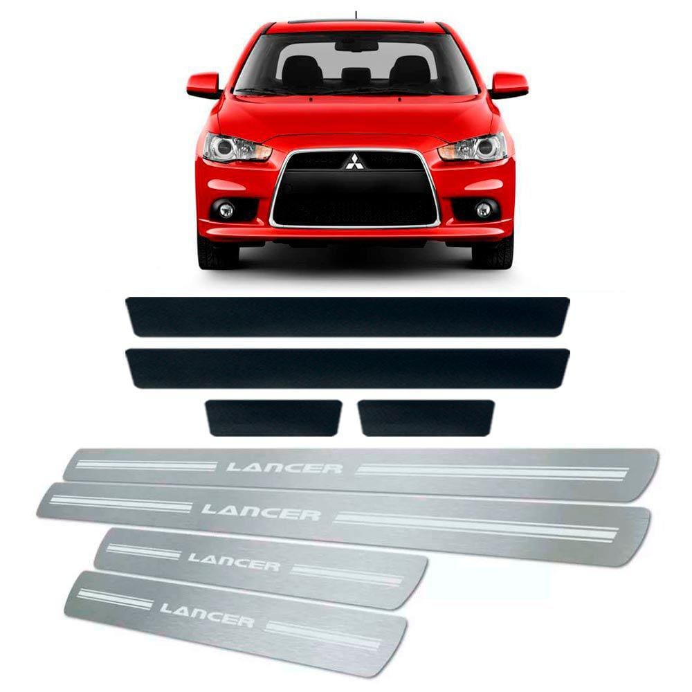 Soleira + Vinil Mitsubishi Lancer 2008 Até 2019