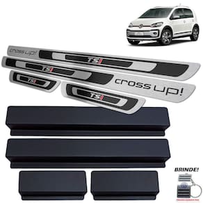 Soleiras Preto Alto Relevo Volkswagen Cross Up Tsi