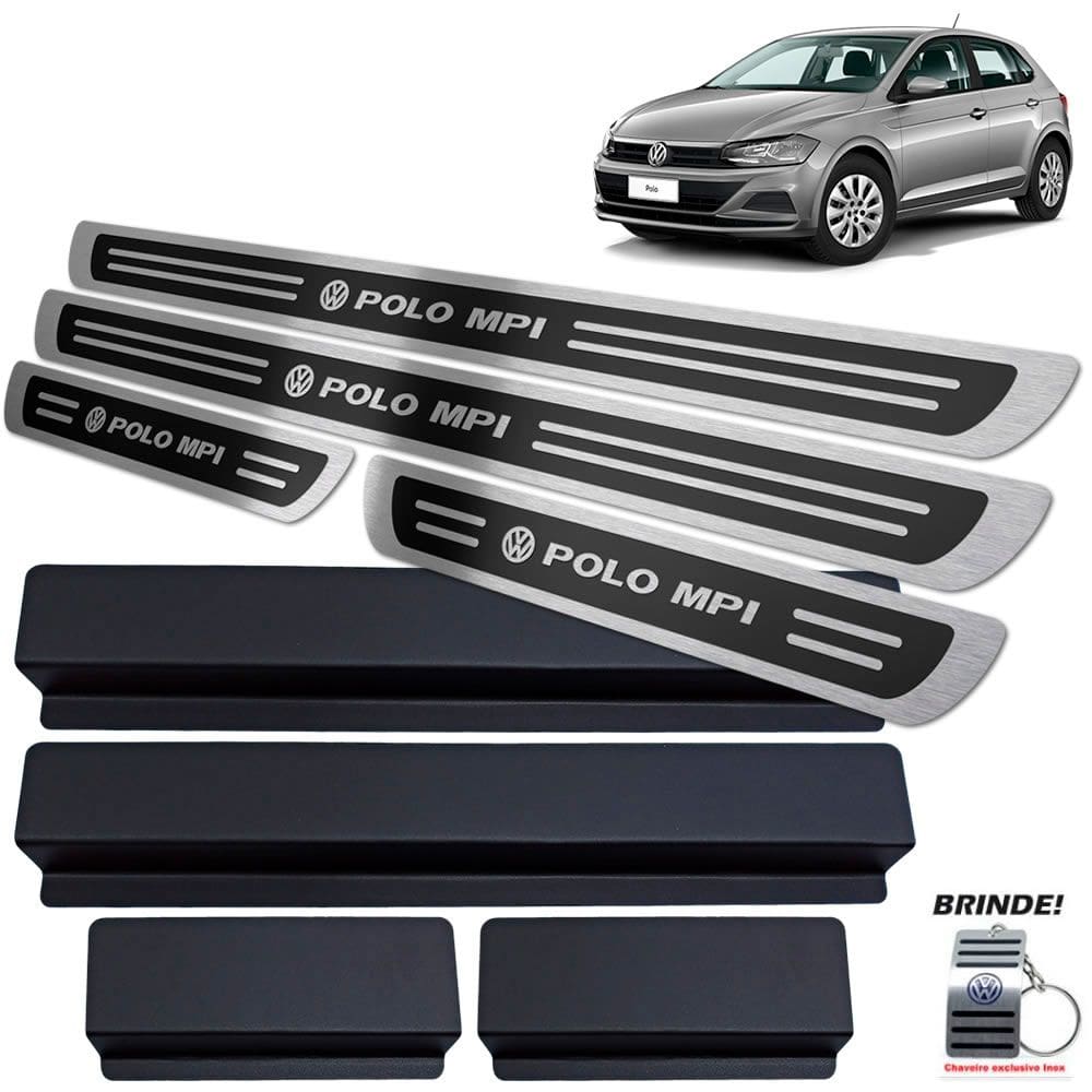 Soleiras Gravação em Preto Alto Relevo Polo MPI 2018 A 2020