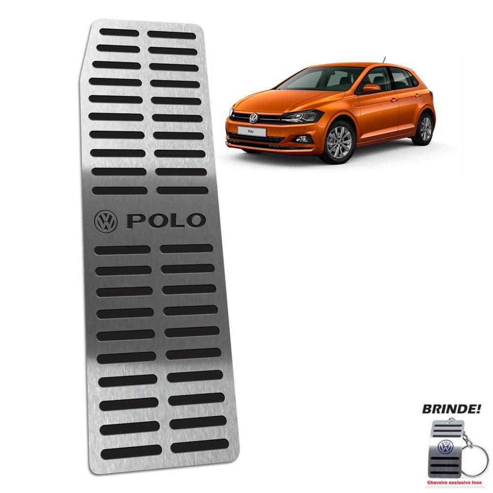 Descanso De Pé Volkswagen Polo 2019 2020 Preto