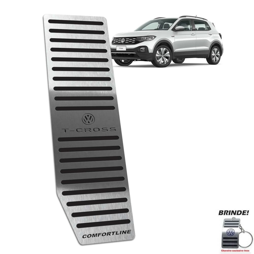 Descanso de Pé T-Cross Comfortline Gravação em Preto