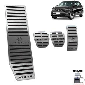 Descanso + Pedaleira Manual T-Cross 200 TSI Preto