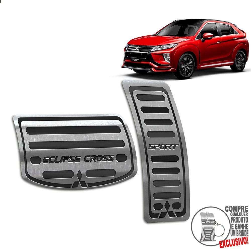 Pedaleira Automático Mitsubishi Eclipse Cross Sport Preto