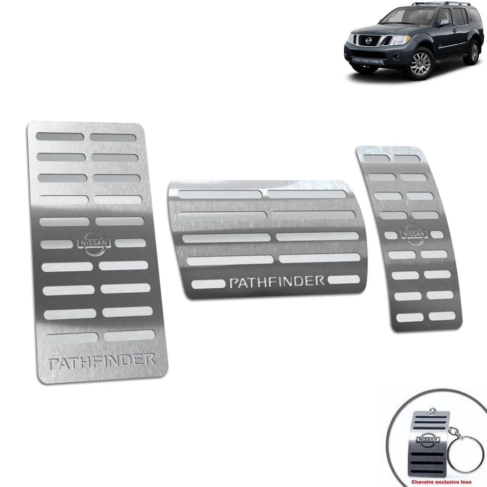 Descanso + Pedaleira Nissan Pathfinder 2006 A 2009 Prata