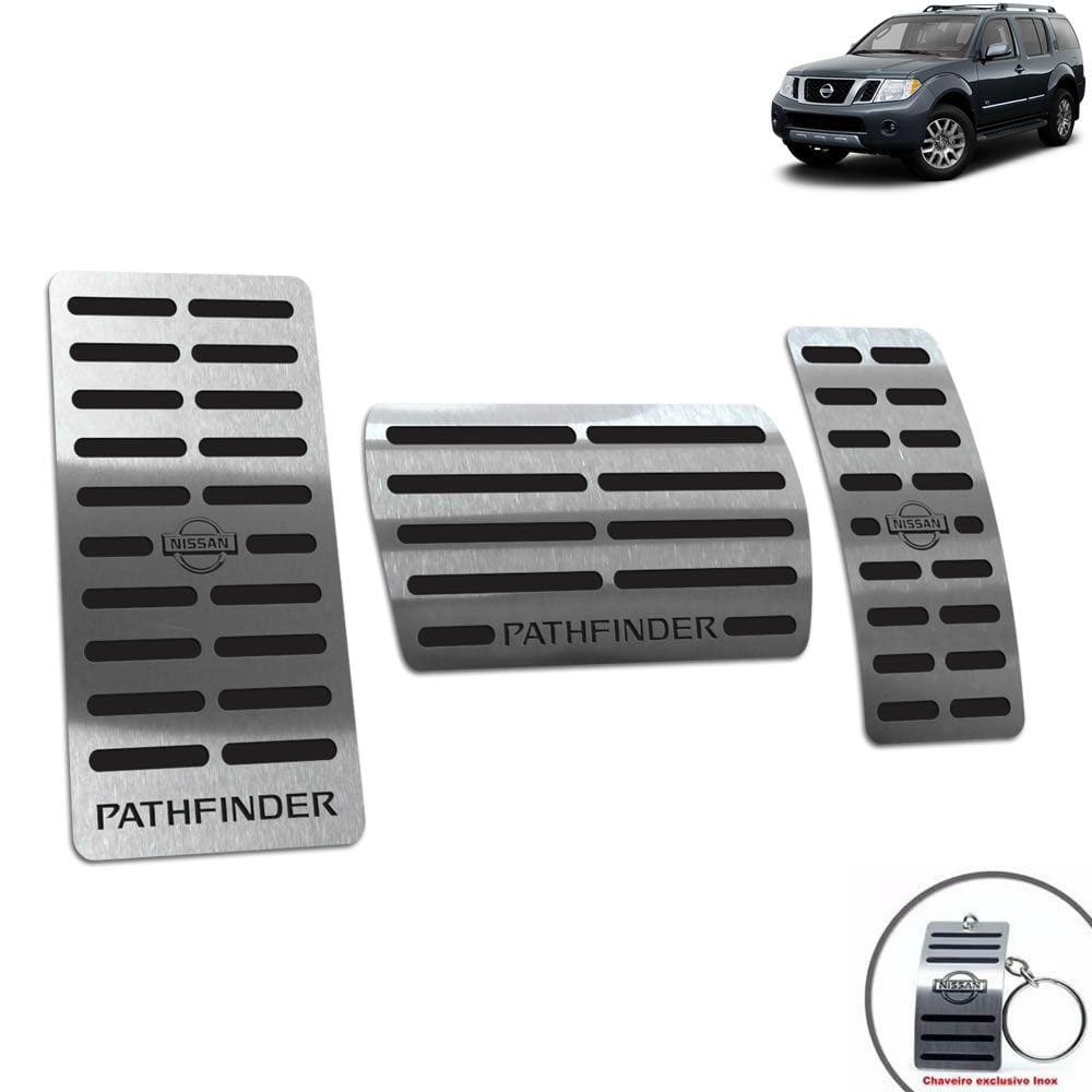 Descanso + Pedaleira Nissan Pathfinder 2006 A 2009 Preto