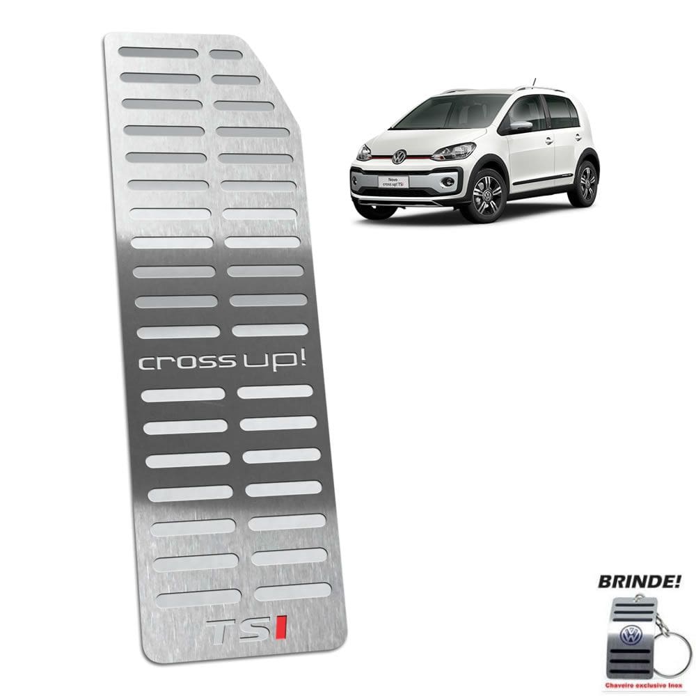 Descanso de Pé Volkswagen Cross Up Tsi Prata