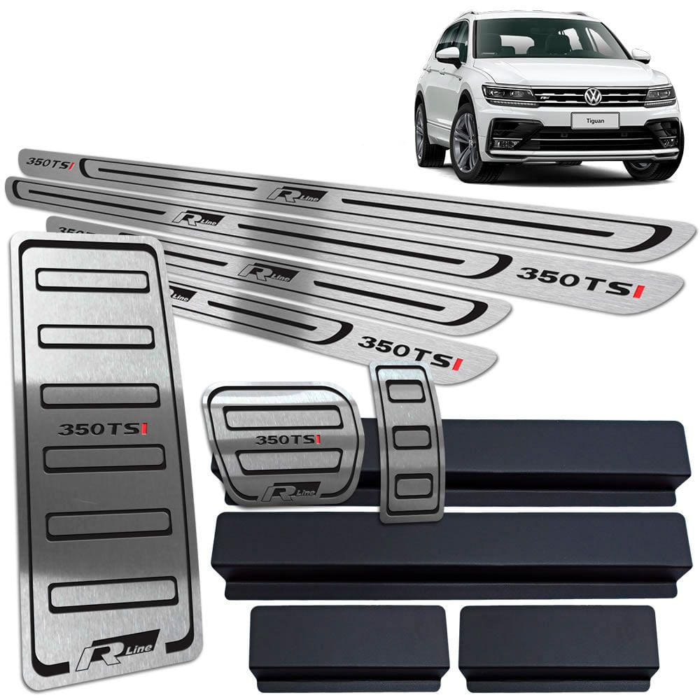 Descanso+P+S Tiguan 350 Tsi R-line 2018 A 2020 Preto BR