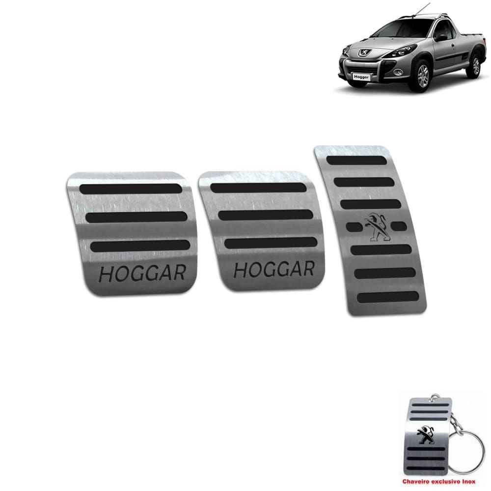 Pedaleira Peugeot Hoggar Manual 2010 Até 2014 Preto