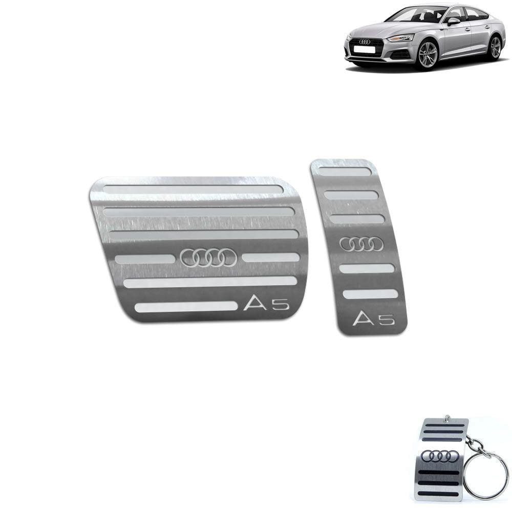 Pedaleira Automático Aço Inox Prata Audi A5