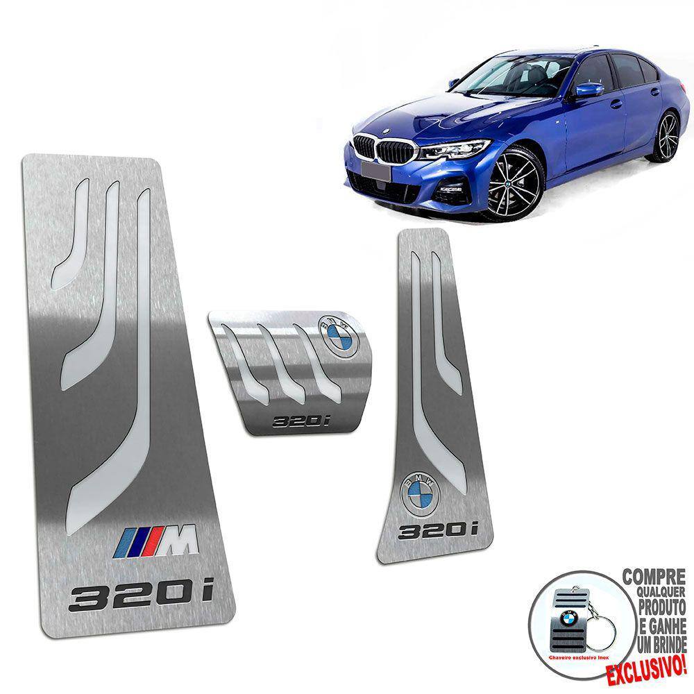 Descanso + Pedaleira Aut Prata Bmw 320I M Sport 2020 2021