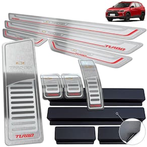 Descanso Pedaleira Man. Soleira Tracker Turbo 2020 22 Prata