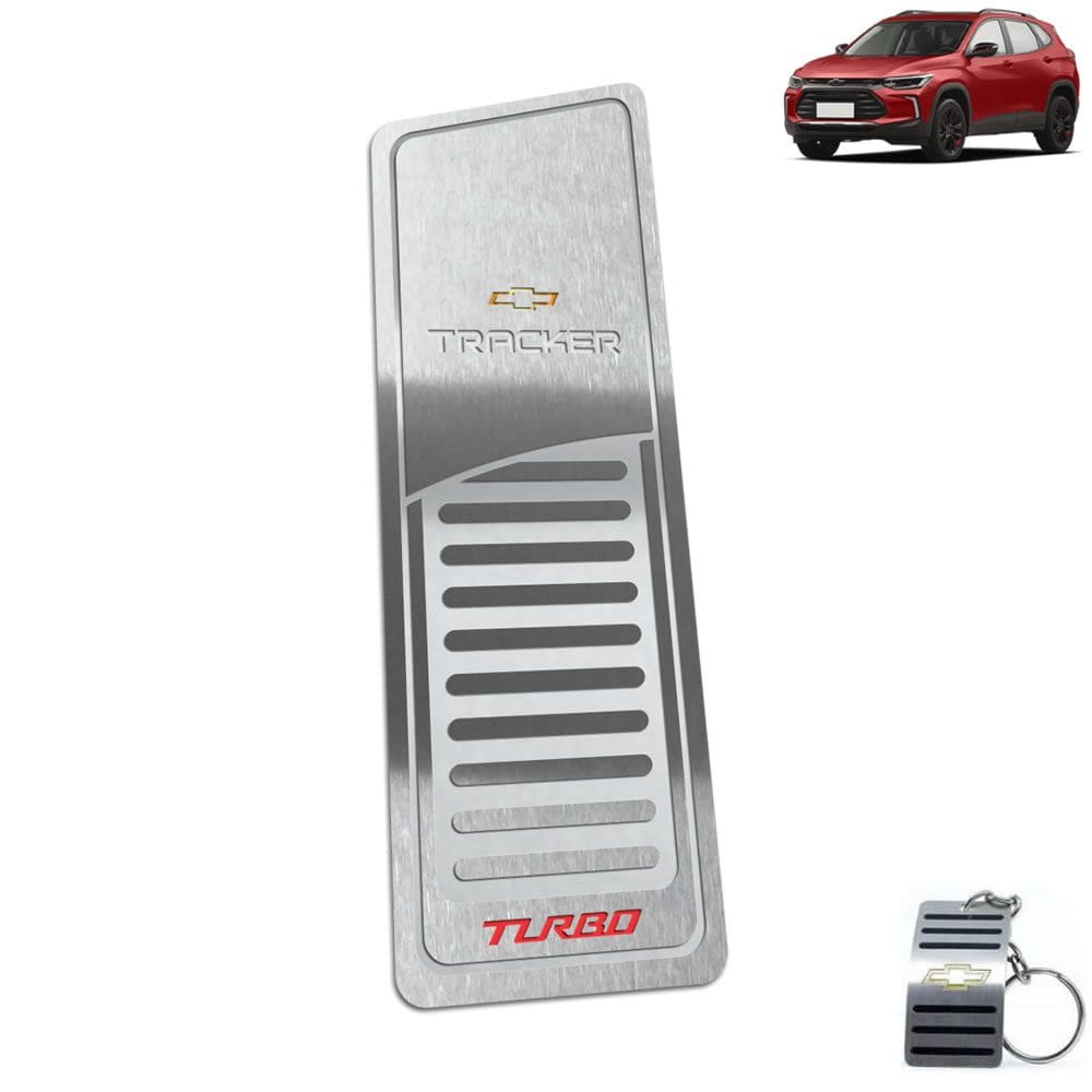 Descanso De Pé Chevrolet Tracker Turbo 2020 A 2022 Prata
