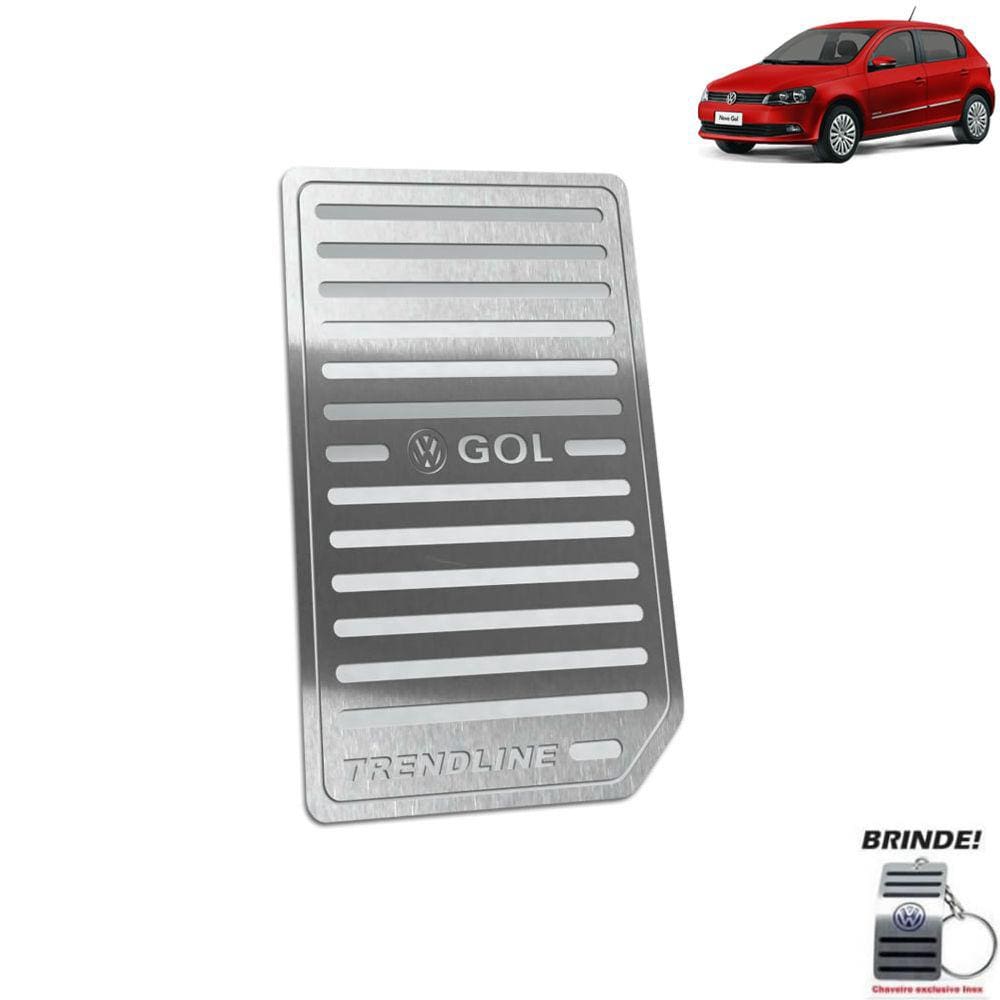 Descanso De Pé Volkswagen Gol Trendline G6 G7 Prata