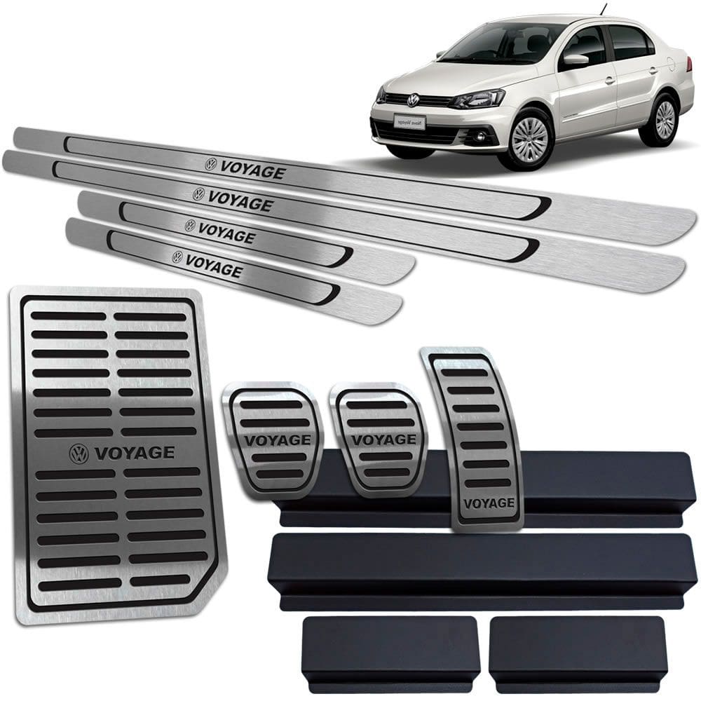 Soleira Pedaleira Manual Descanso Voyage 2010 A 20 Preto Br