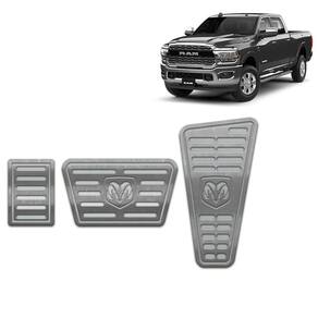 Pedaleira Automático Dodge Ram 2500 2021 Prata