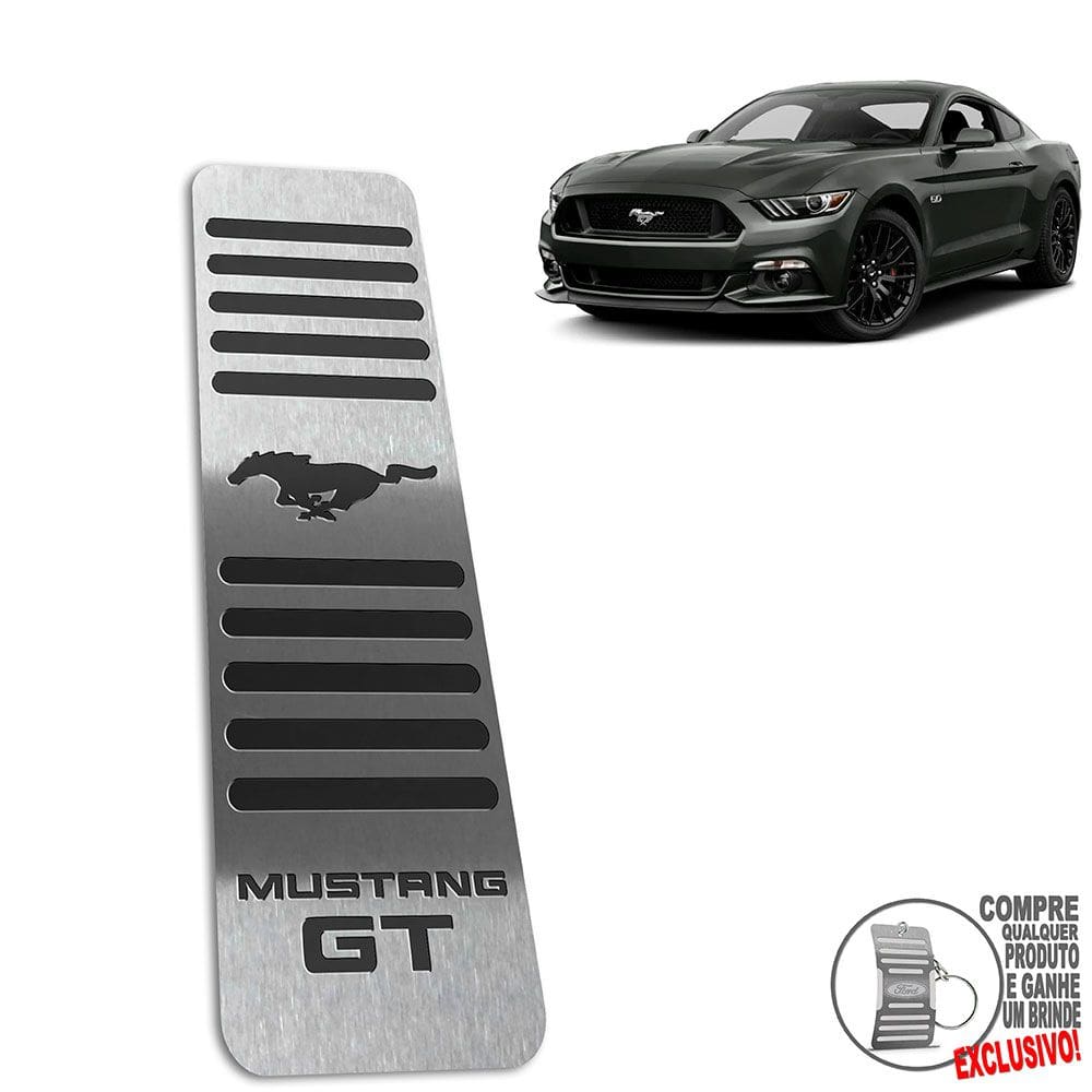 Descanso De Pé Ford Mustang Gt 2018 A 2020 Preto