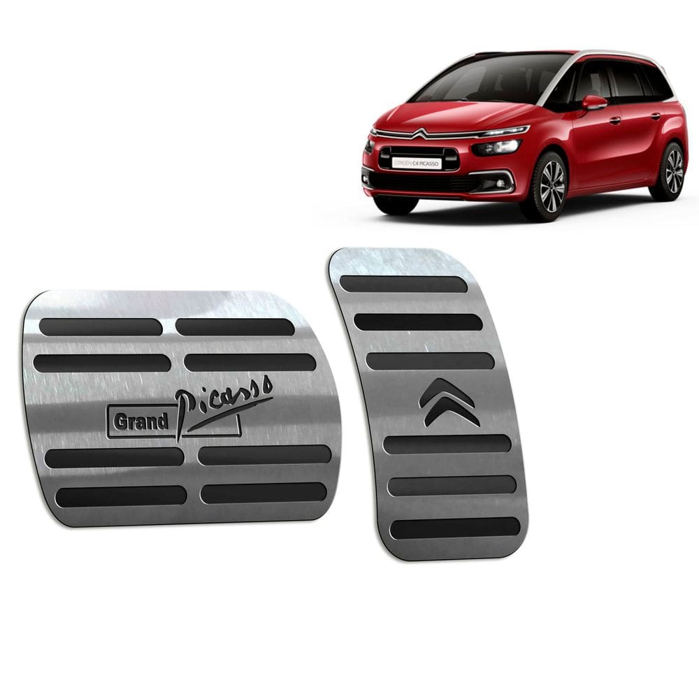 Pedaleira Citroen C4 Grand Picasso 2016 A 2019 Preto