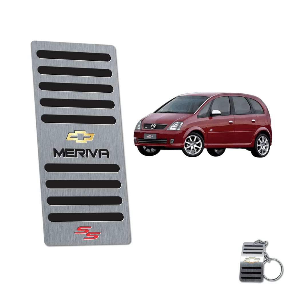 Descanso De Pé Chevrolet Meriva SS 2005 A 2010 Preto