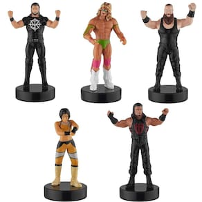 Conjunto de 5 coberturas de bolo de festa WWE Wrestler Super