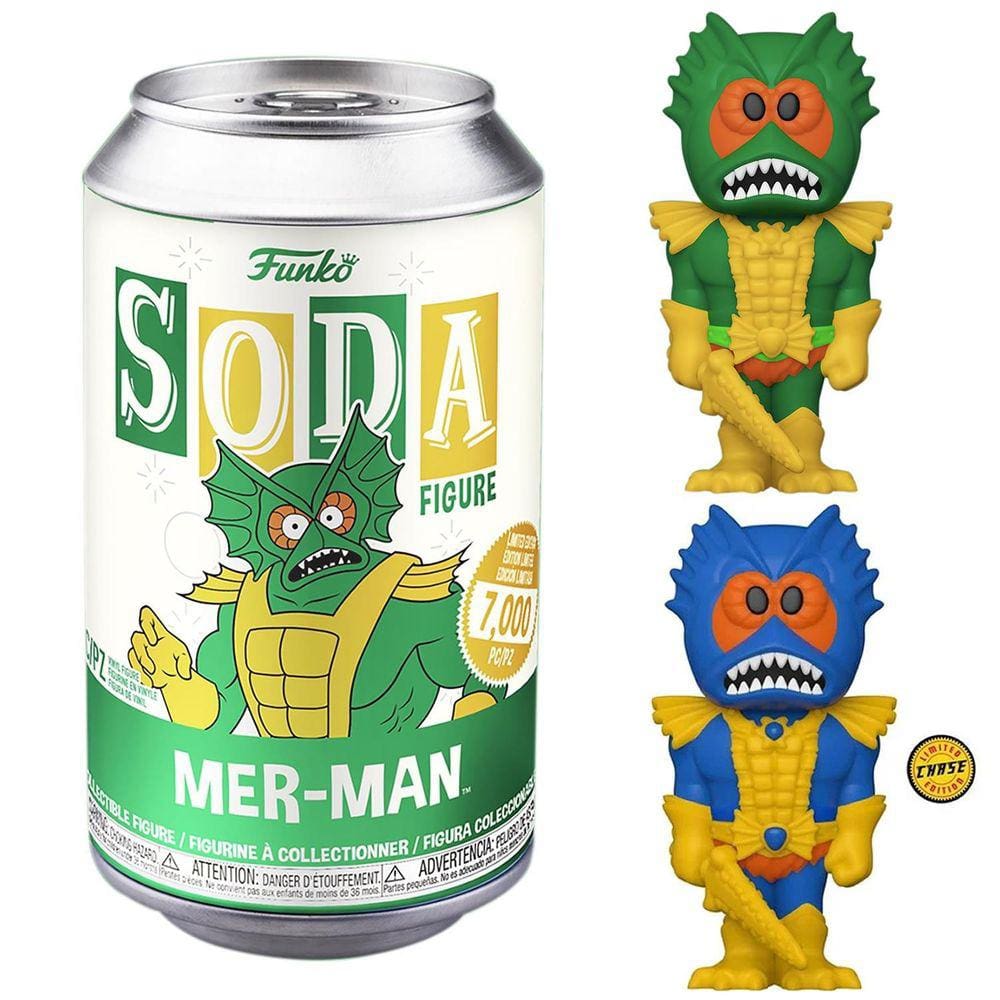 Funko Soda Mer-Man Masters of the Universe Edição Limitada
