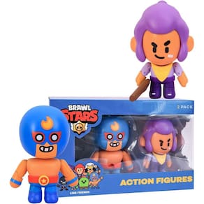 Brawl Stars Shelly & El Primo Blaster Wrestler Brawler Set