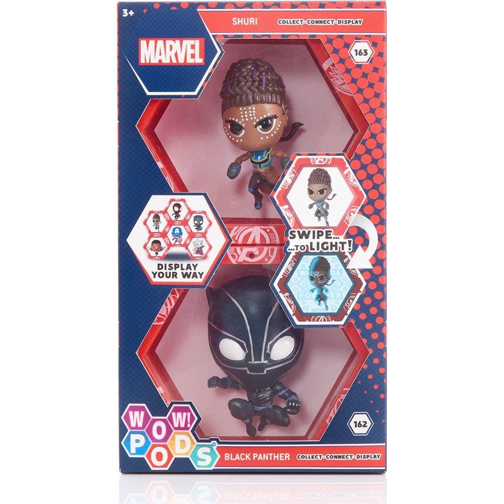WOW Pods Pantera Negra Shuri Twin Pack Wakanda Para Sempre