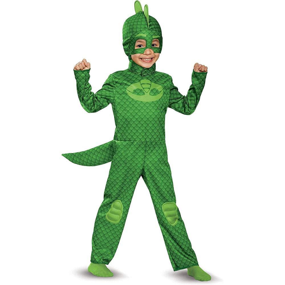 PJ Máscaras Gekko Boys tamanho XL 14-16 Macacão de Traje Oficial